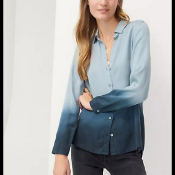 Anthropologie Cloth & Stone Tayla Buttondown - Picture 3 of 3